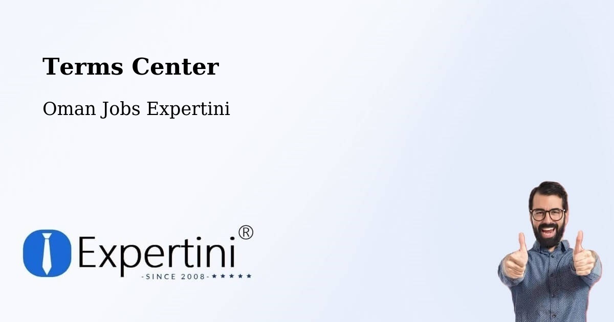 Terms of Service – Nizwá - Oman Jobs Expertini